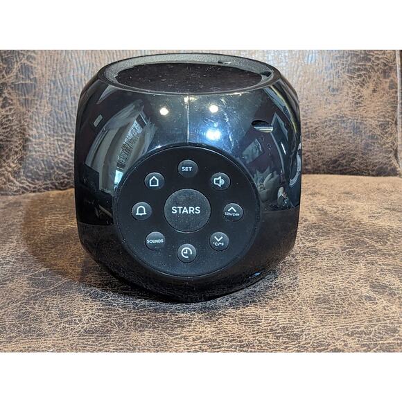 SHARPER IMAGE Star Projection DIGITAL CLOCK Nature Sounds Alarm Clock - Picture 2 of 8